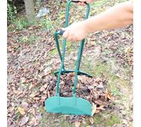 Leaf Grabber Long Handled Heavy Duty Garden Tool Gathering Leaves Grass Pick Up Collector Yard Waste Scraper