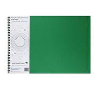 Leaf Graph A3 Graph Paper, 5mm (0.5cm) Squared Cartesian Grid, Wirebound Pad, 60 Pages (30 Sheets), 100-gsm Thick Paper for Engineering, Technical Drawing and Scale Plans