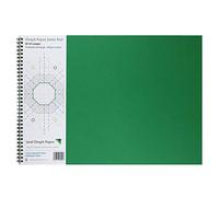 Leaf Graph A3 Graph Paper Notebook, 10mm (1cm) Squared Cartesian Grid, Wirebound 60 Pages for Math, Science and Engineering Sketching