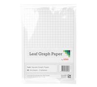 Leaf Graph A4 Graph Paper 10mm 1cm Squared (30 leaf pack) Lines