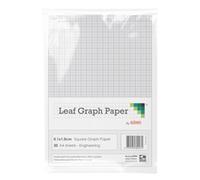 Leaf Graph A4 Graph Paper 1mm 0.1cm Squared Engineering (30 leaf pack)
