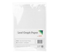 Leaf Graph A4 Graph Paper 5mm 0.5cm Squared Cartesian (30 leaf pack)