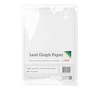 Leaf Graph A4 Isometric Dotted Grid 10mm Graph Paper (30 leaf pack)
