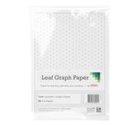 Leaf Graph A4 Isometric Graph Paper 10mm Triangles (30 leaf pack)