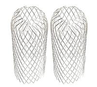 Leaf Gutter Downspout Filter Guard Mesh Aluminum Screens Guards Covers Screen Sieve Deflectors Spout Down Dish Strainer for Sink Rolling (Silver, One Size)