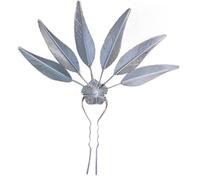 Leaf Hair Stick Gold Hair Chopstick Women Gold Hair Fork Thai Hair Pin