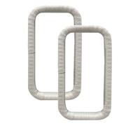 Leaf Inner Protection Cover - 2 Pieces Downspout Rubber Protection for Drainage | Non-Clogging Output Screen for Rainwater Pipe, Outdoor Garden, Roof, Garden, Patio Water Flow Control, Size