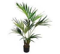Leaf Kentia Palm Artificial Tree 130cm - Realistic plant by Botanik in Green Leaf Green
