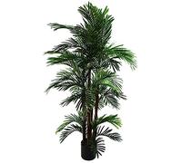 Leaf Large Artificial Tree, Silk, 150cm Palm Areca Natural