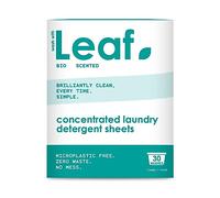 Leaf Laundry Sheets x30 Ultra Concentrated Bio Washing Sheets - Laundry Detergent, Swaps Washing Capsules, Washing Liquid, Washing Powder, Washing Capsules - Travel Wash