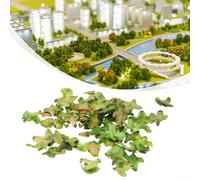 Leaf Litter for Miniature Scenery Enhance Your Model Landscapes with Realistic Greenery and Decorative Effects (Spring Green)
