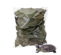 Leaf Litter for Reptiles - 50 Pieces Natural Dry Pet Accessories - Aquarium Longan Leaf Litter | Fish Turtles Lizards Small Animals Home Indoor Outdoor