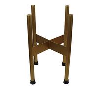 Leaf Metal Stand (Planter not Included), Gold, 38.5cm
