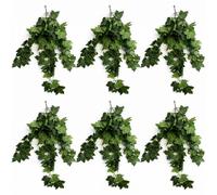 Leaf Multipack Design Artificial Hanging Plants