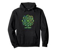 Leaf Orbit Nature Energy Atomic Plant Concept Pullover Hoodie