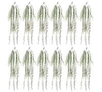 Leaf Design Pack of 12 x 120cm Artificial Hanging String of Pearls
