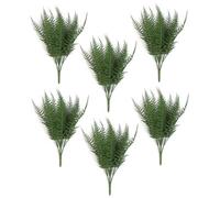 Leaf Pack Of 6 X 35Cm Fire Resistant Artificial Fern Stem
