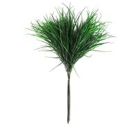 Pack of 6 x 90cm Artificial Grass Stem Spray Leaf Green One Size