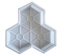 Leaf Paving Brick Concrete Flying Stone Path Garden Tools Outdoor Paving Silicone Flying Stone Decorative Pathway Landscape Paving Tool Slub Brick Landscape Garden