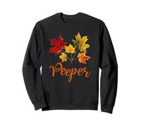 LEAF PEEPER Autumn Leaves Fall Colors Sweatshirt