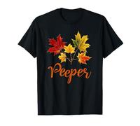 Leaf Peeper Autumn Leaves Fall Colors T-Shirt