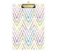 Leaf Rainbow A4 clipboard Bulk Pack Waterproof for Nursing Student Trade Quest Gold 9 x 12 in