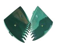 Leaf Rake,Leaf Collector 2PCS 13.4x10.2 Inch Plastic Leaf Grabbers with Handles Leaf Shovel Reusable Garden Rake for Leaves Rubbish Yard Waste