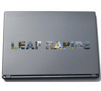 Leaf Rapids Laptop Sticker Laptop Skin 210 mm with sights