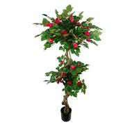 Leaf Realistic Artificial Japanese Fruticosa Ficus Tree