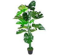 Leaf Artificial Monstera Cheese Plant 120Cm Plants, Green