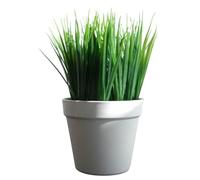 Leaf Realistic Artificial Potted Foliage Plants, 22cm Grass