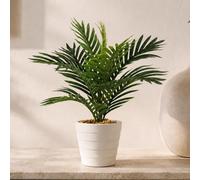 Leaf Realistic Artificial Potted Foliage Plants, 50cm Mini Palm