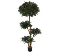 Leaf Retardant Artificial Tree, 180cm Ruscus Fire Resist, 180 cm