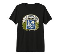 Leaf Shadow Crew Cyanotype Botanical Photography Premium T-Shirt