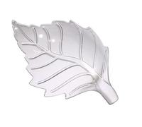 Leaf Shape Clear Aquariums Feeding Dish For Fish Tanks Bottom Pet Shrimp Crabs Fish Acrylic Feeder Bowl Tray Decoration Benthic Animal Feeding Dish