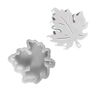 Leaf Shape Silicone Holder Mold Autumn Theme Silicone for Making Resin Craft Home Decoration Autumn Maple Leaf