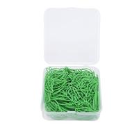 Leaf Shaped Paper Clips, 100PCS Green Metal Clips for Business Cards and Documents - Secure Hold, Durable Iron Material, Versatile Office and School Use
