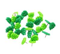Leaf Shaped Push Pins 20/30/50Pcs For Office Bulletin Board Cork Board Notice Board Pin Drawing Pins Map Pin For Hanging Tacks