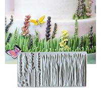 Leaf Silicone Mold Rose Flower Fondant Molds DIY Cake Decorating Tools Sugarcraft Candy Resin Clay Chocolate Gumpaste Moulds (20 * 11.5 * 1.2CM)