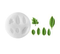 Leaf Silicone Moulds Baking Tool for Soap Chocolate and Cake Decoration Natural Texture Craft Silicone Mould