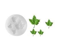 Leaf Silicone Moulds Heat Resistant Fondant Chocolate Mould Baking Tool for Making Candles Soap Cake Fondant Decoration Natural Texture Craft Silicone Mould
