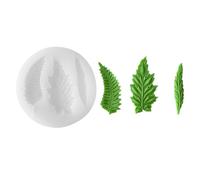 Leaf Silicone Moulds Heat Resistant Fondant Chocolate Mould Baking Tool for Making Candles Soap Cake Fondant Decoration Natural Texture Craft Silicone Mould