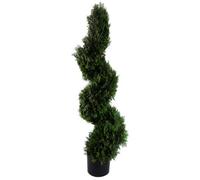 Leaf Sprial Cedar Tree Artificial Topiary 120Cm Botanik