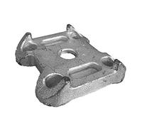 Leaf Spring base plate, U bolt, Suitable for Ifor Williams Trailers Suspension