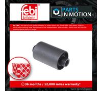 Spring bush Rear Axle Left Rubber/Metal 102161 FEBI BILSTEIN for NISSAN