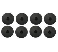 Leaf Spring Helper Insulator Pad Bushings 2C3Z5586AA Compatible with Ford 2000-2019 F-Series E-Series (8Pcs - Black)