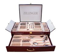 Leaf Style Heavy Quality 72 Piece Gold Table Cutlery Set Stainless Steel Canteen Gift