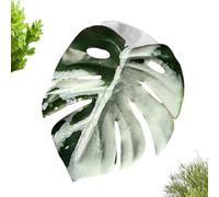 Leaf Toy for Jumping Spider - Realistic Leaf, Shape Pet Habitat Accessory, with Strong Suction Cup, Jumping Spider Enclosure Decor | Naturalistic Hiding Place For Hermit Crab Greenhouse Plants Snake C