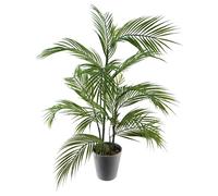 LeafDesign - Artificial Dracaena Palm Plant Tropical - 90 cm - Decorative Planter, Green