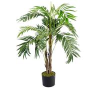 Leaf Design 120cm Leaf Large Artificial Realistic Palm Tree (Natural)